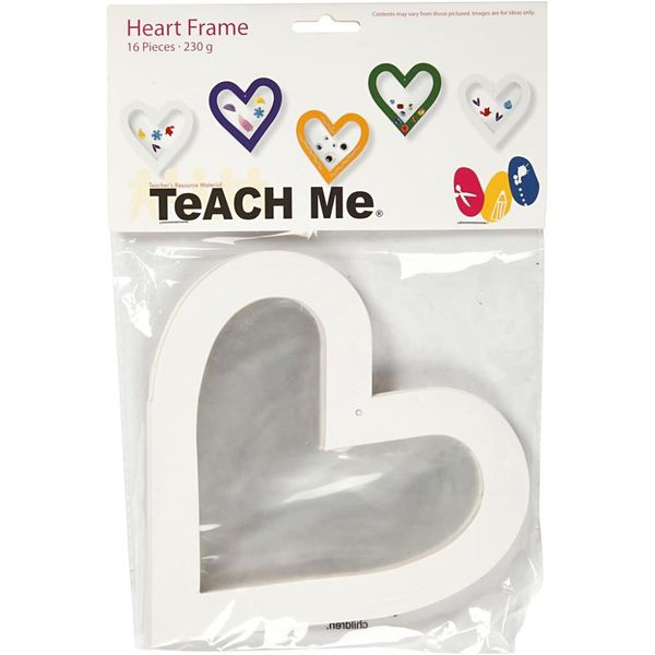 Hovedbilde Heart Frame 16pc 