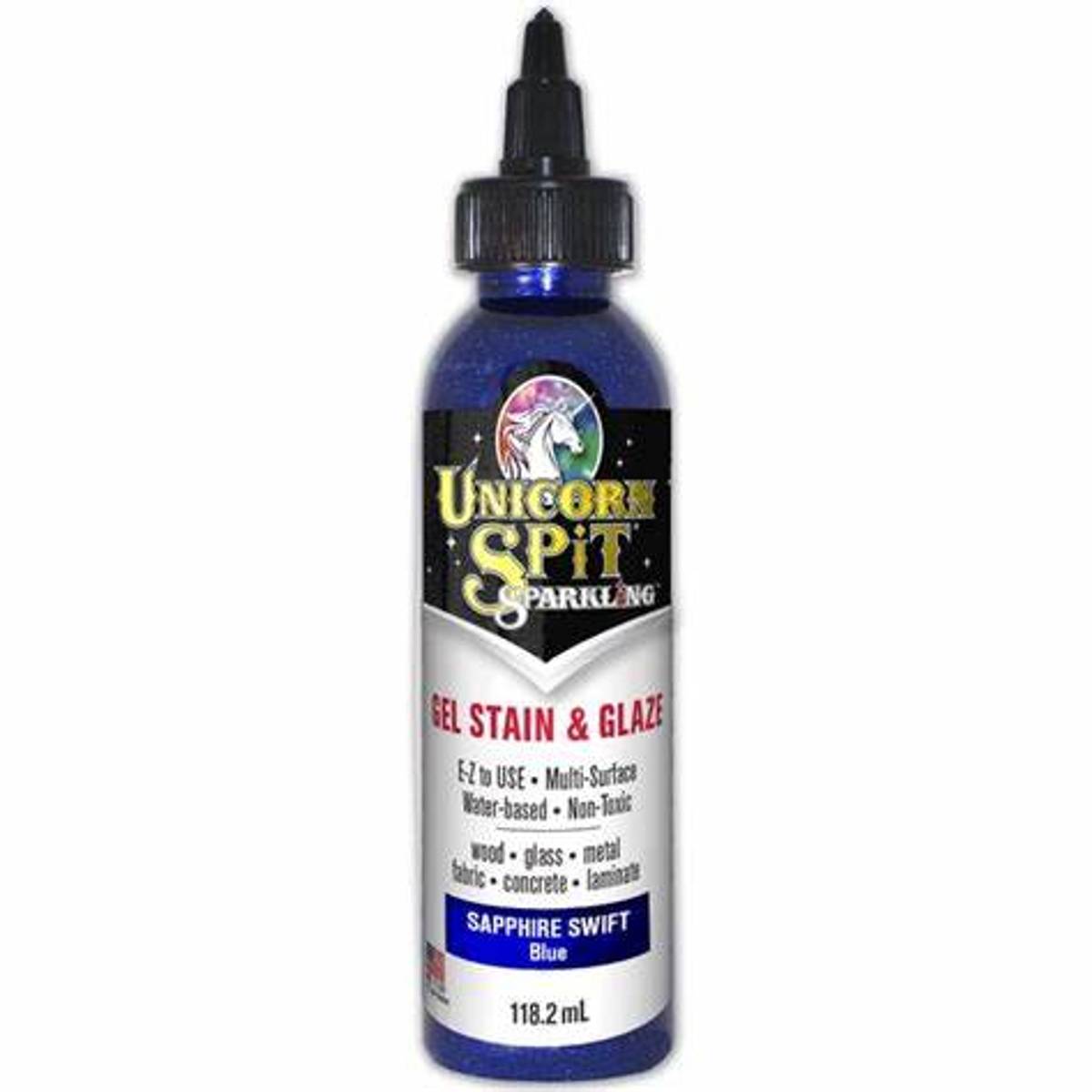 Unicorn Spit Sparkling Gel Stain; Sapphire Swift