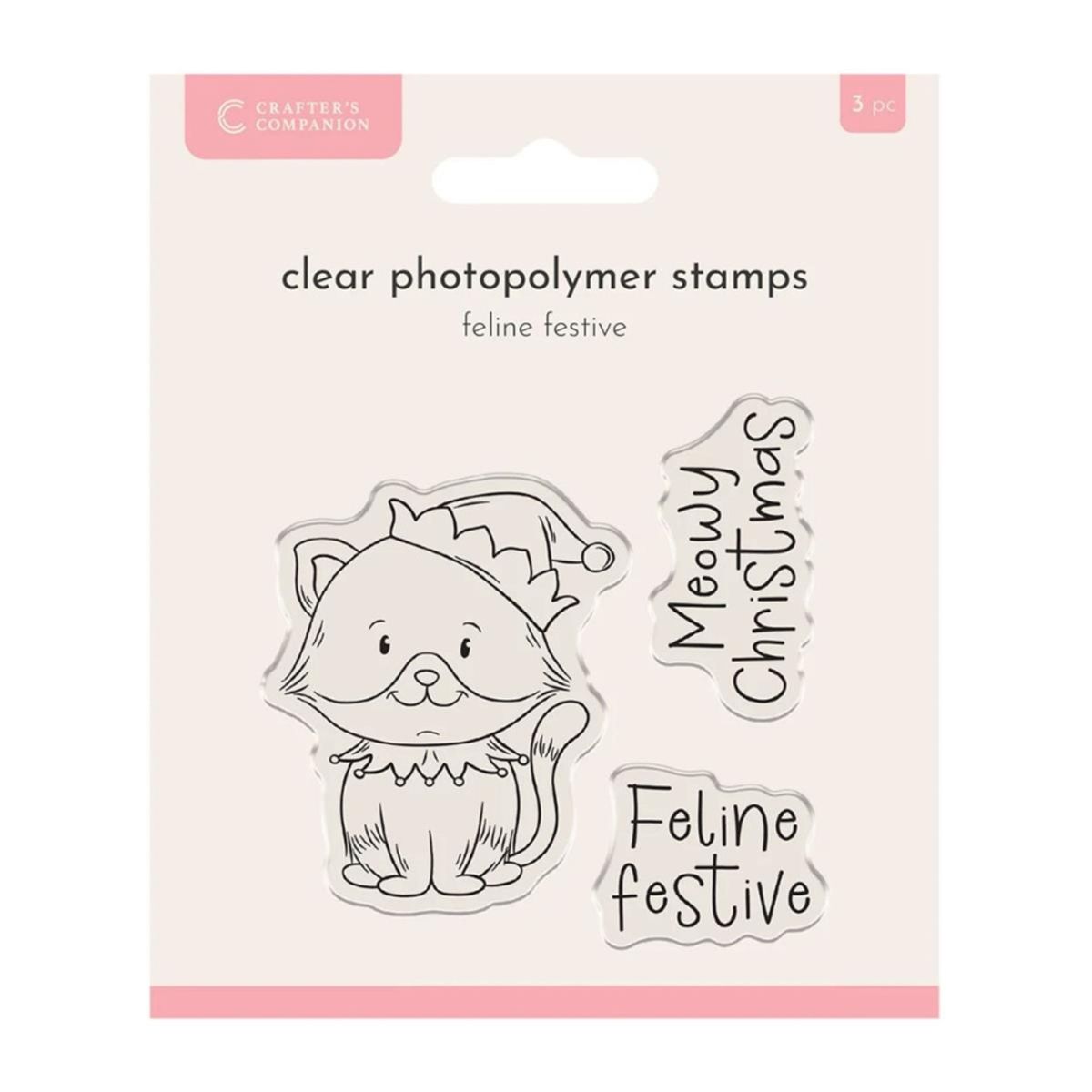 Festive Feline Stempel