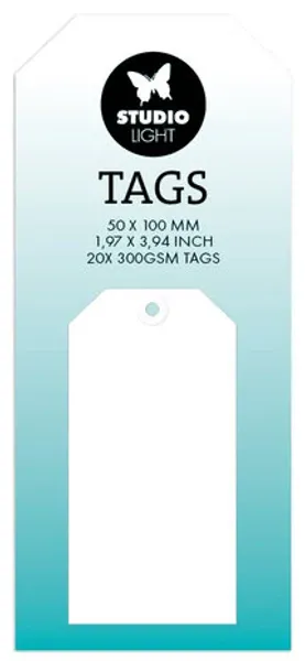 Hovedbilde Tags 50 X 100mm  10pc