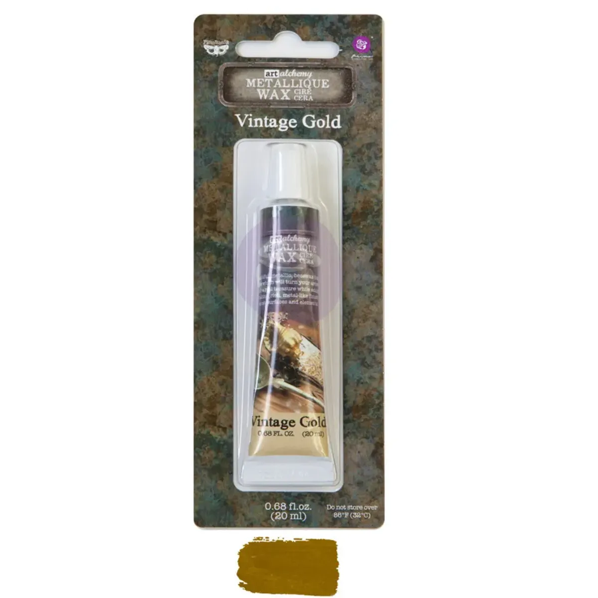 Finnabair Art Alchemy Metallique Wax - Vintage Gold